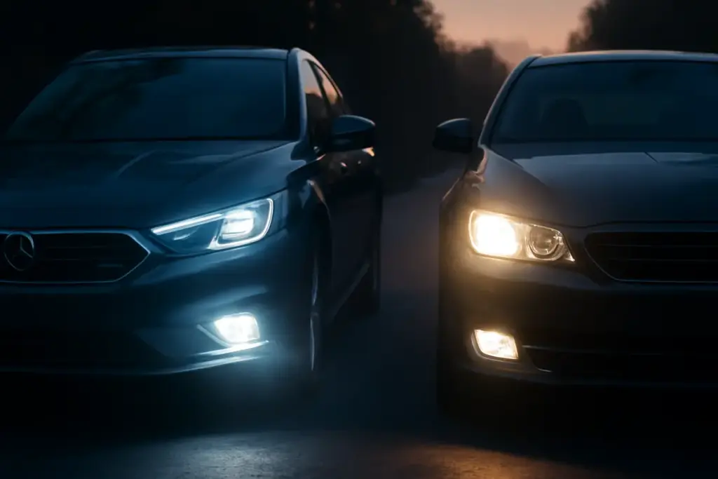Differenza tra luci LED e xenon sulle auto nuove: consumi e visibilità che fanno davvero la differenza