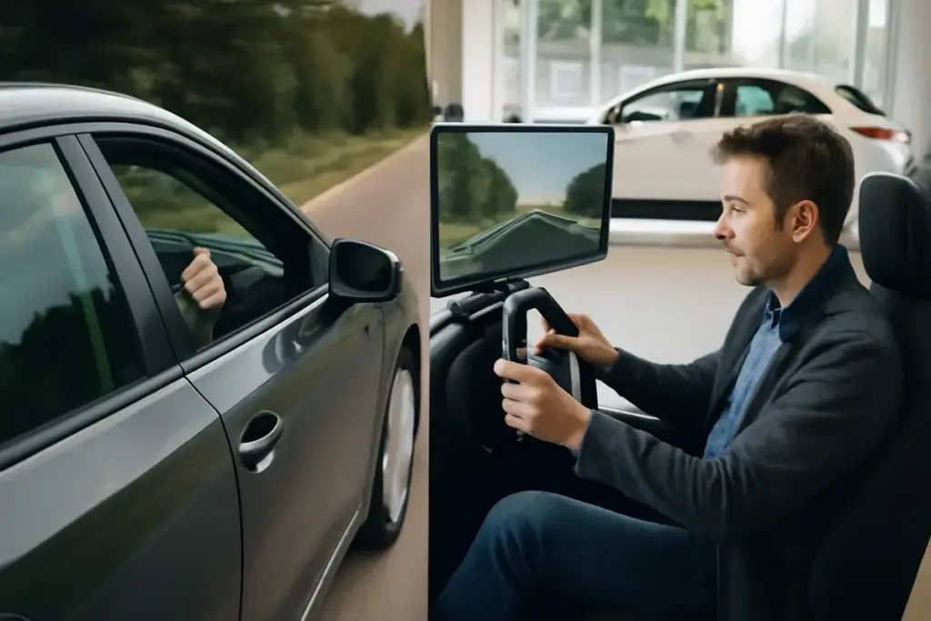 Prova su strada vs simulatore in concessionaria: differenze reali nella valutazione dell’auto