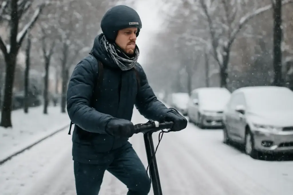Usare scooter elettrici in inverno: consigli pratici per evitare problemi di autonomia